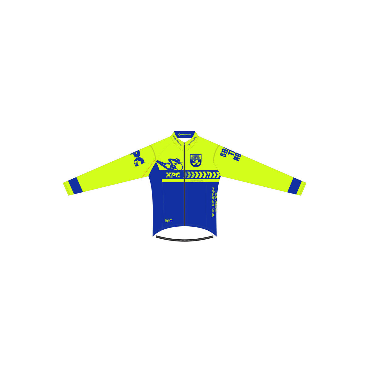 NPC'26 - Skin Light Long Sleeve Cycling Jersey. Women