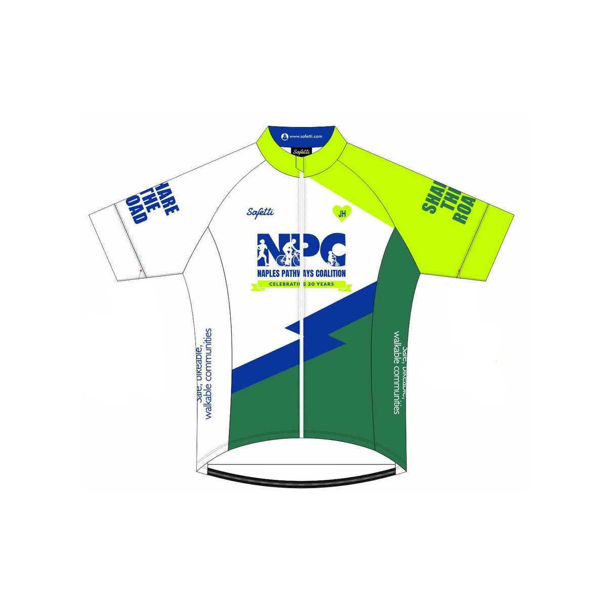 NPC'25 - Club Fit Short Sleeve Cycling Jersey. Men