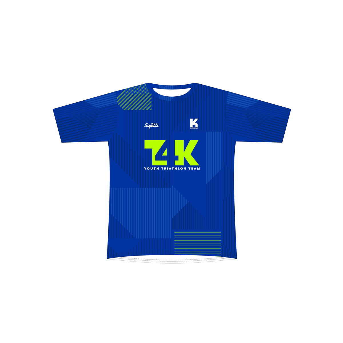 T4K'25 - Sicilia Short Sleeve Running Jersey. Junior