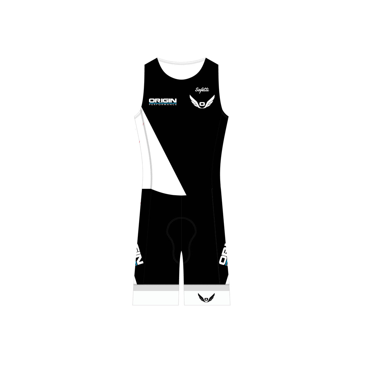 OP'25 - ITU Acqua Zero Sleeveless Triathlon SkinSuit. Women