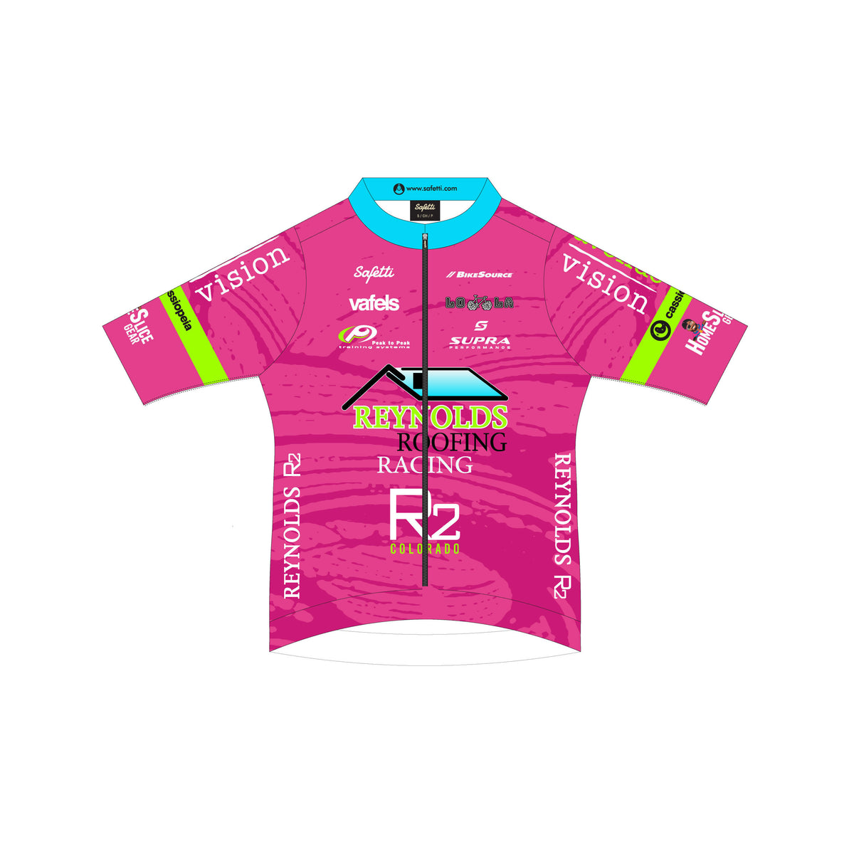 RR'25-2 - Leggero Short Sleeve Cycling Jersey. Women