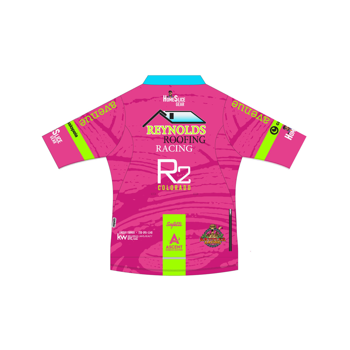 RR'25-2 - Leggero Short Sleeve Cycling Jersey. Women