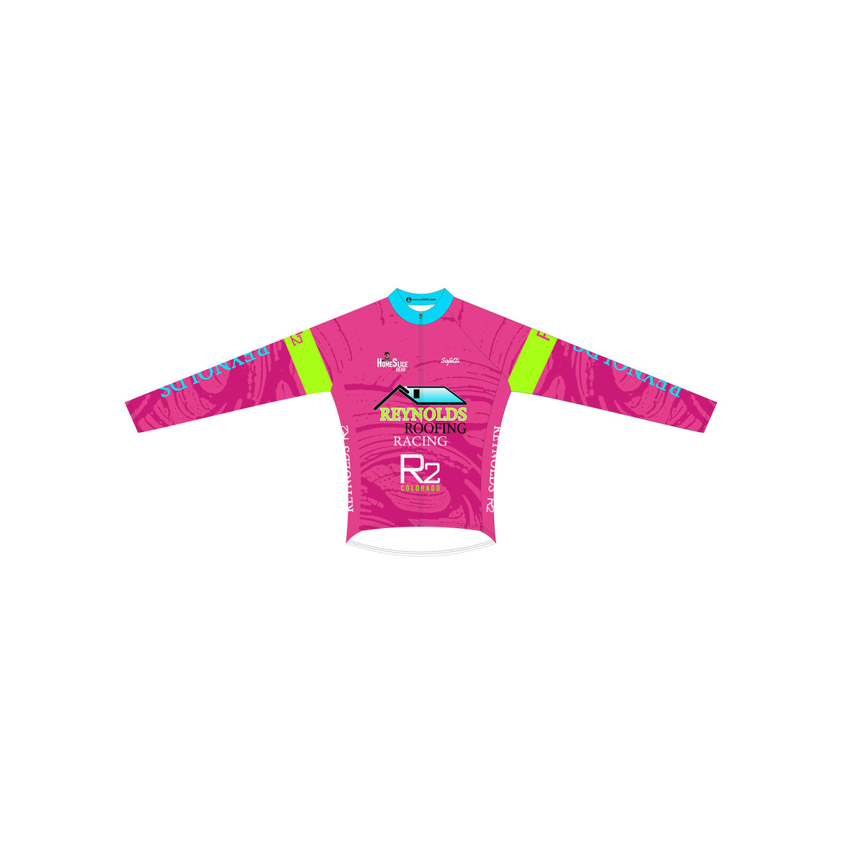 RR'25-2 - Thermal Cycling Long Sleeve Jersey Pink. Women