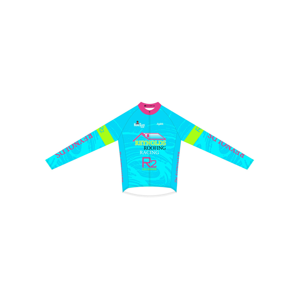 RR'25-2 - Thermal Cycling Long Sleeve Jersey Blue. Men