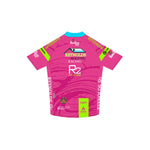 RR'25-2 - Basic Short Sleeve Cycling Jersey Pink (4-12). Junior