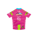 RR'25-2 - Basic Short Sleeve Cycling Jersey Pink (14-18). Junior