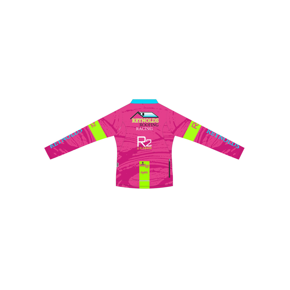 RR'25-2 - Leggero Long Sleeve Cycling Jersey Pink. Men