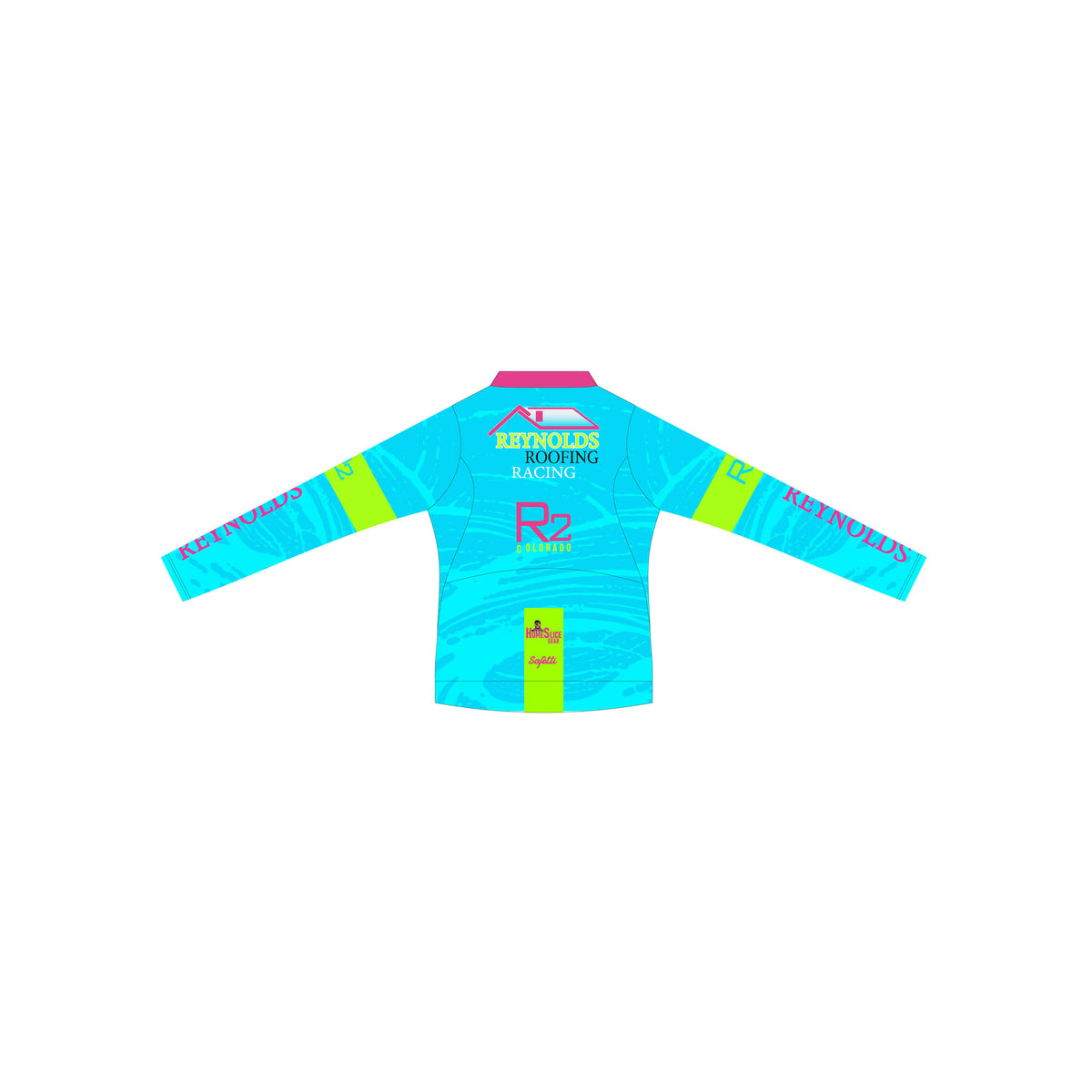 RR'25-2 - Leggero Long Sleeve Cycling Jersey Blue. Men