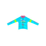 RR'25-2 - Leggero Long Sleeve Cycling Jersey Blue. Women
