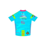 RR'25-2 - Basic Short Sleeve Cycling Jersey Blue (14-18). Junior