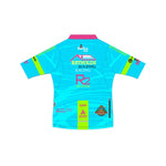 RR'25-2 - Leggero Short Sleeve Cycling Jersey Blue. Women