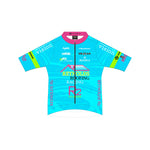 RR'25-2 - Leggero Short Sleeve Cycling Jersey Blue. Women