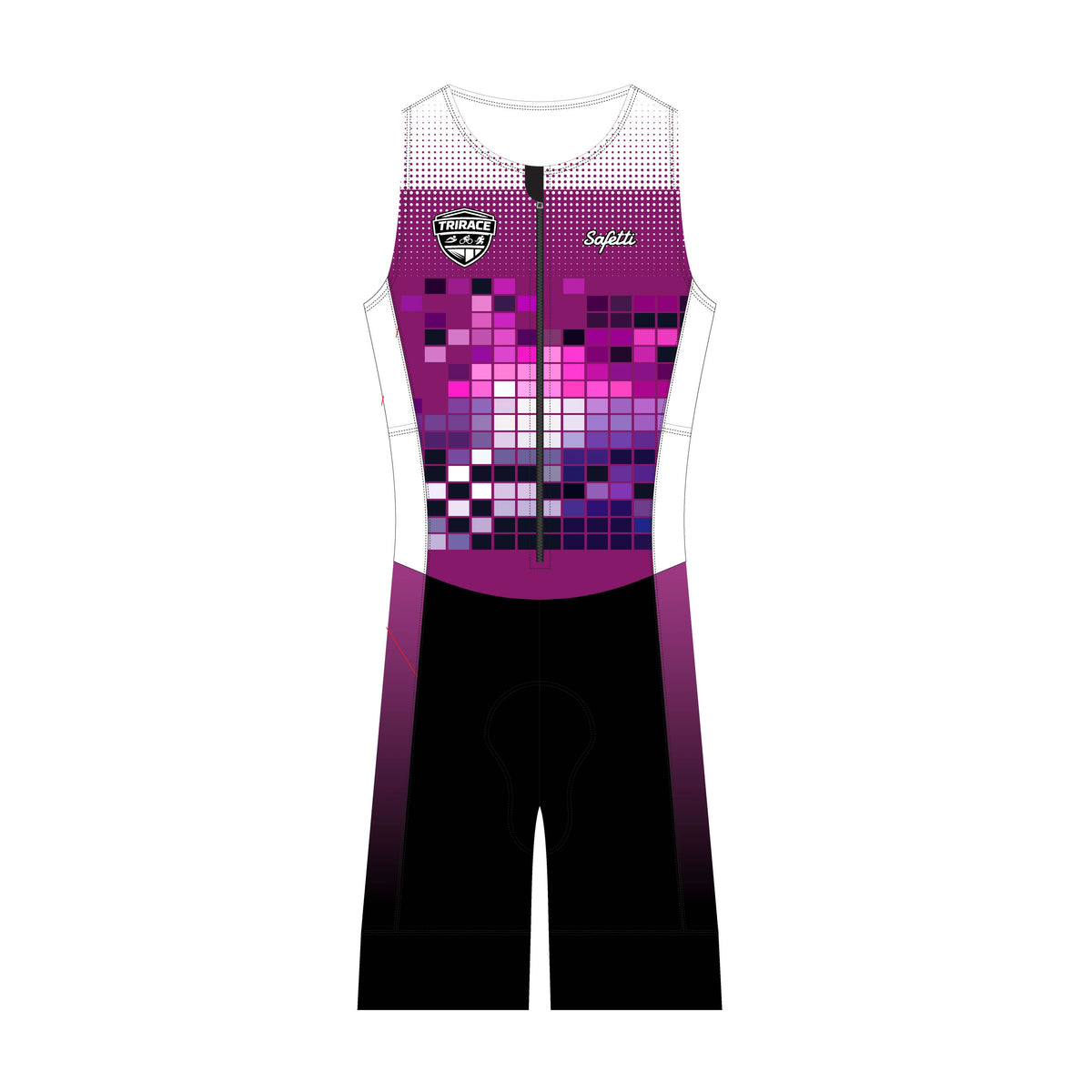 Trirace - AquaZero™ Sleeveless Triathlon Skinsuit. Women