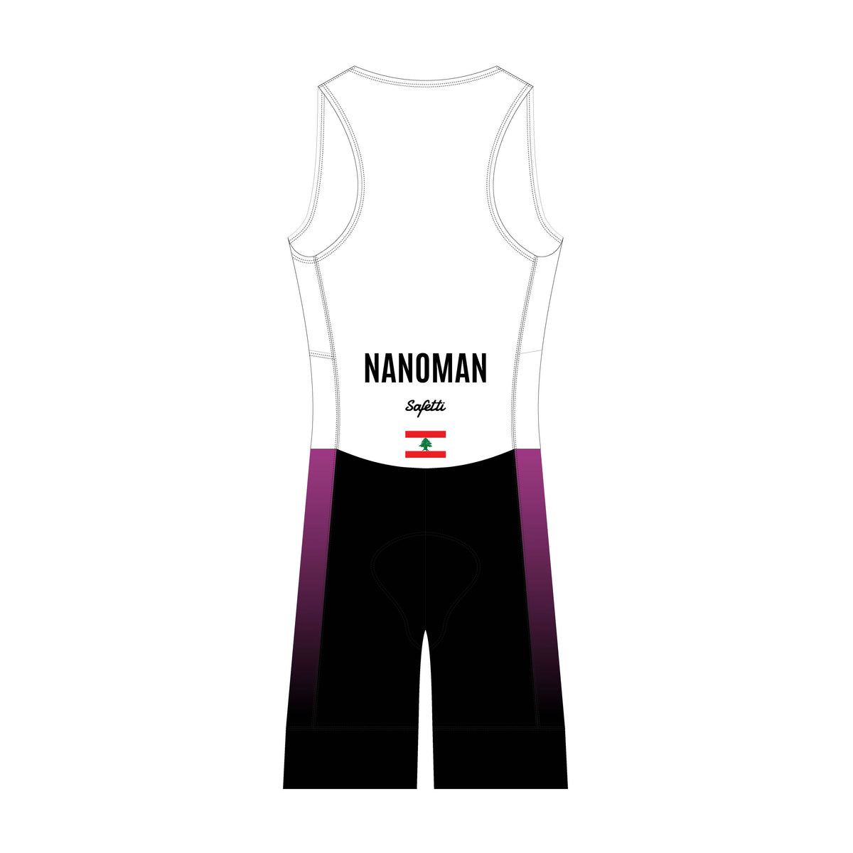 Trirace - AquaZero™ Sleeveless Triathlon Skinsuit. Women