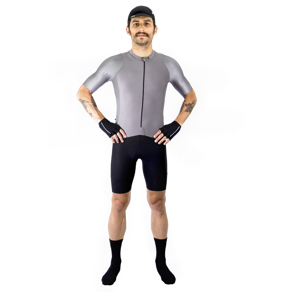 Essenziale Griggio - Short Sleeve Jersey. Men