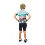 Pre-order Star - Squares - Cycling Jersey. Junior