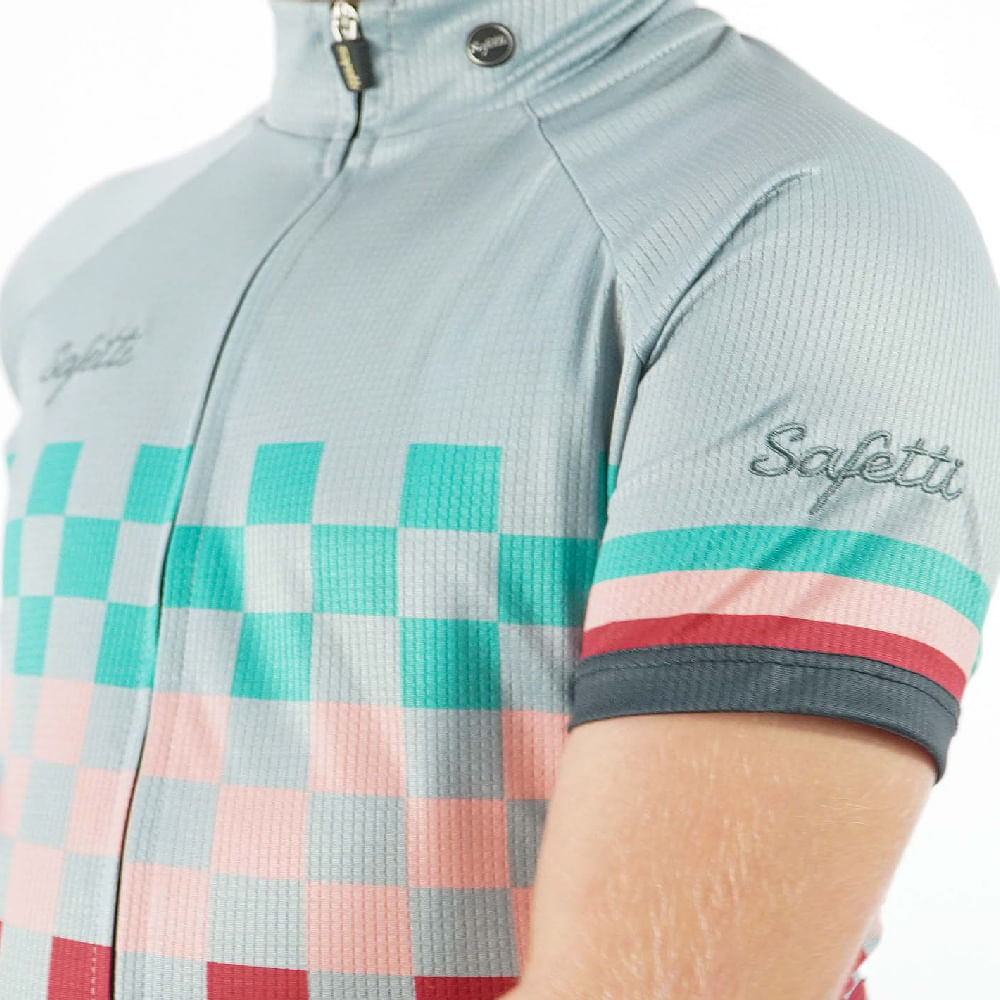 Pre-order Star - Squares - Cycling Jersey. Junior