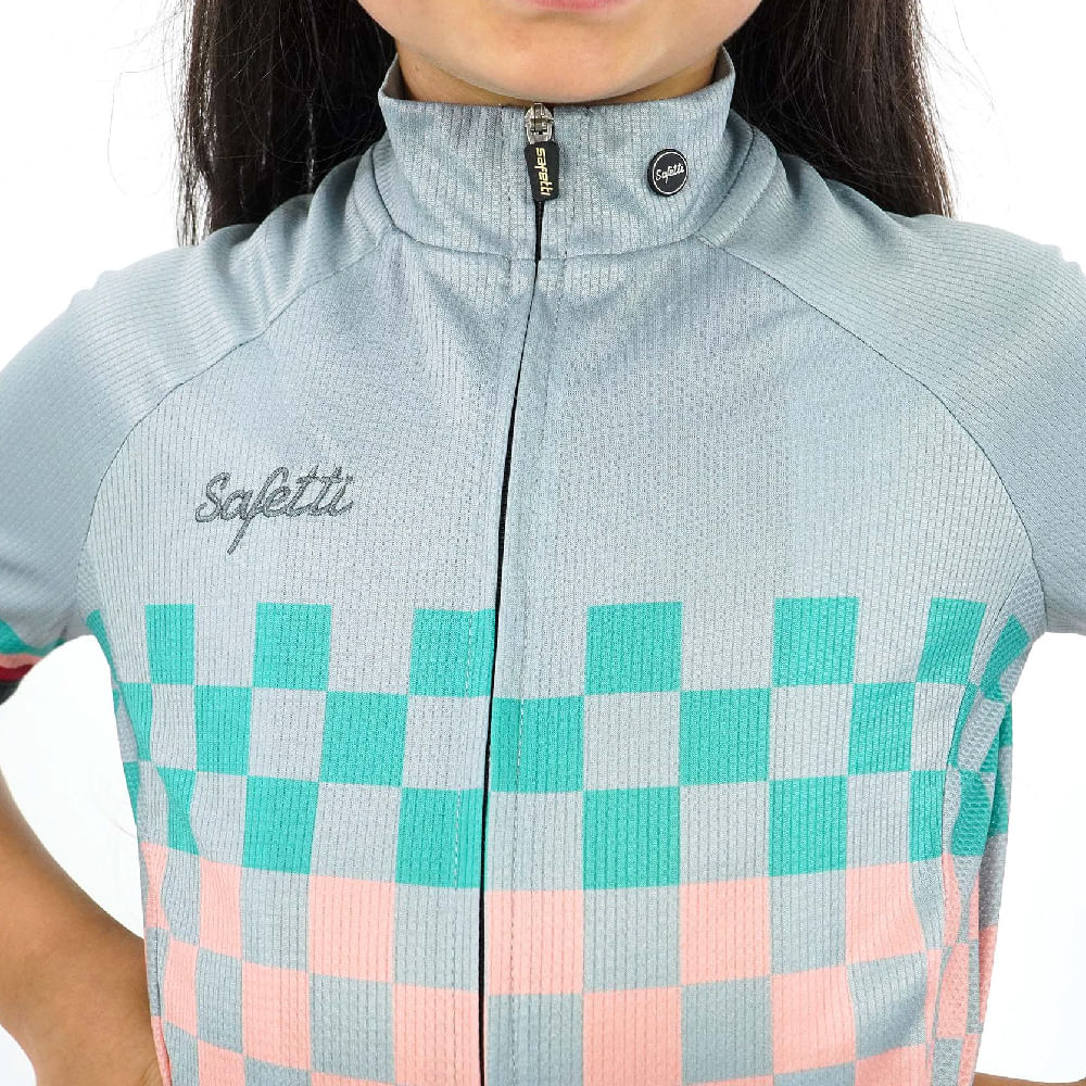 Pre-order Star - Squares - Cycling Jersey. Junior