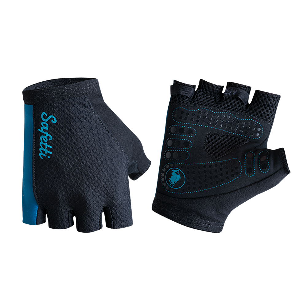 EM-II'17 - Essenziale Azur - Cycling Gloves. Unisex