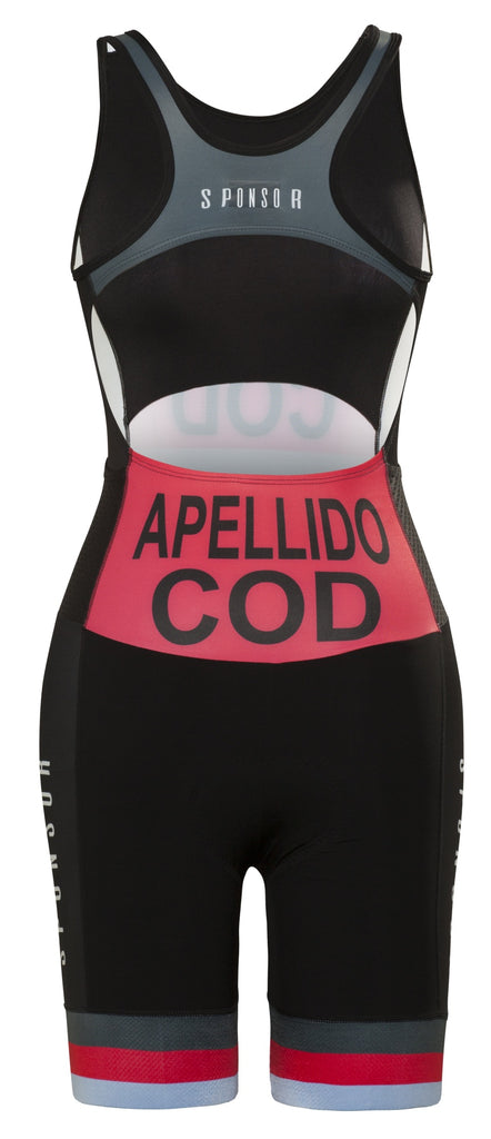 Premium - ITU Aqua Zero Olympic Back - Triathlon Skinsuit. Women