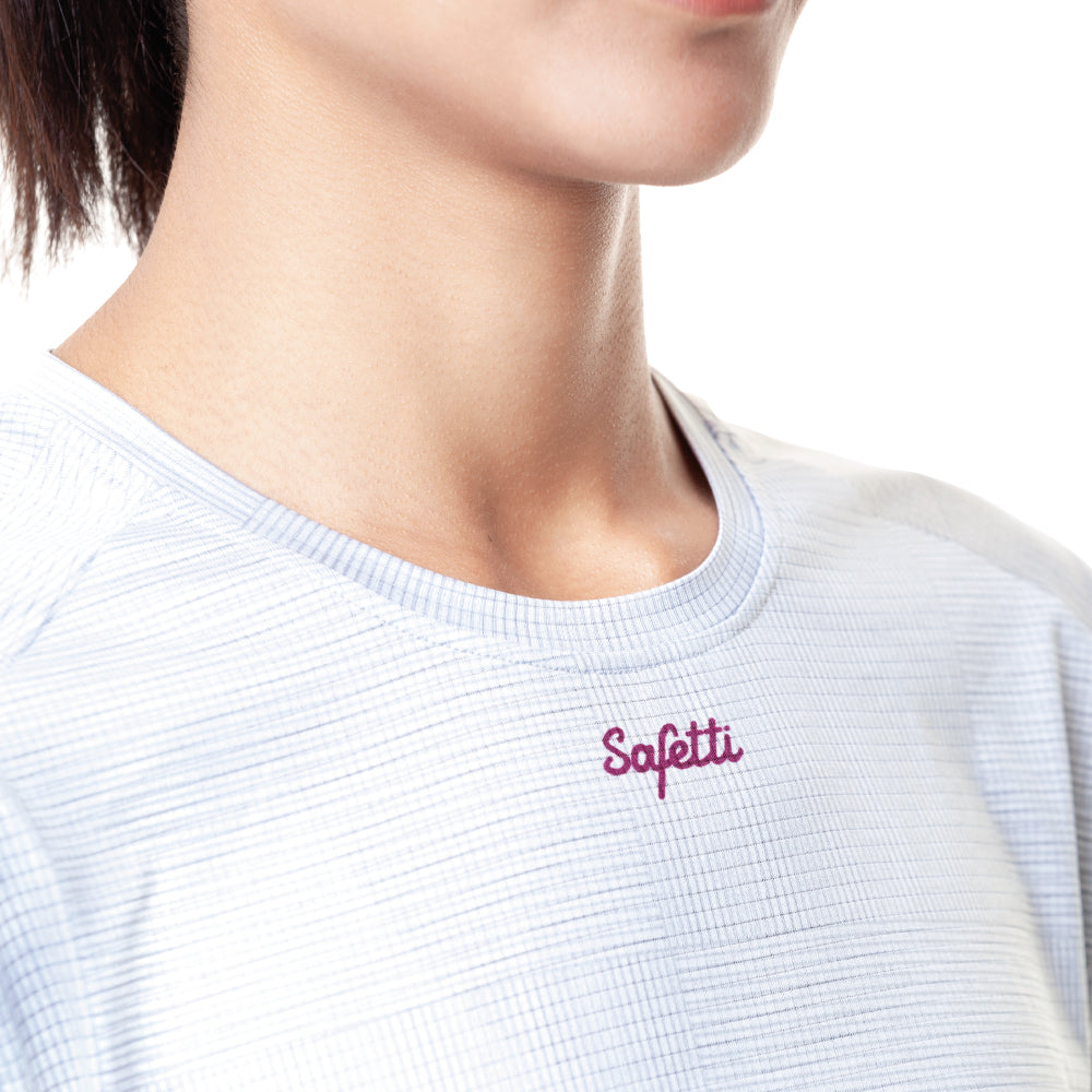 Sunset Running - Unbroken - Short Sleeve Running Jersey. Women