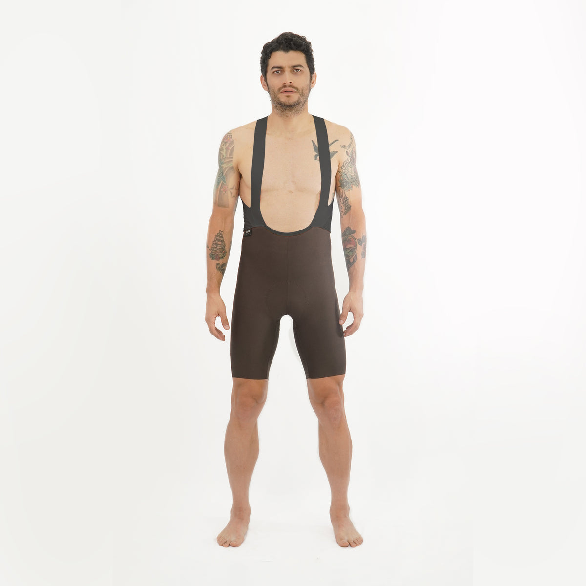 Toscana 2.0 - Marrone Cycling Bib shorts. Men
