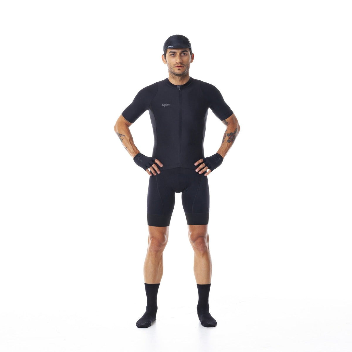 Monument II - Verona Nero - Short Sleeve Jersey. Men