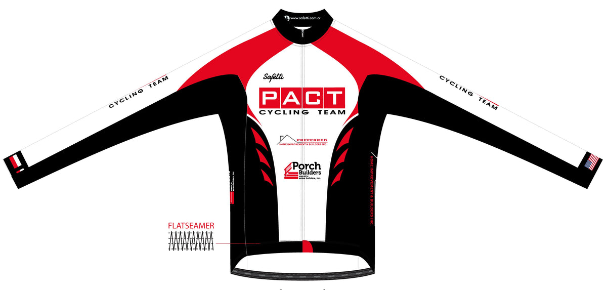 PACT - Carrara Long Sleeve Cycling Jersey. Women